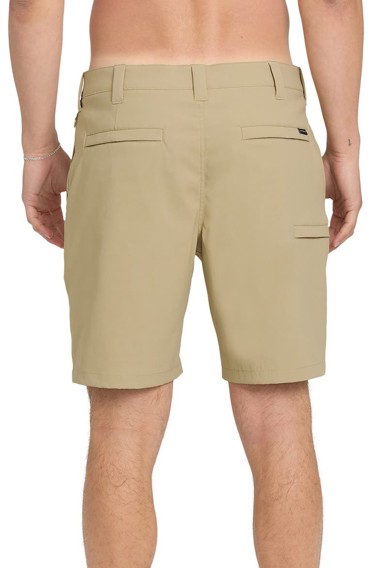 Fairway Flat Front Golf Shorts, Alternate, color, TWILL