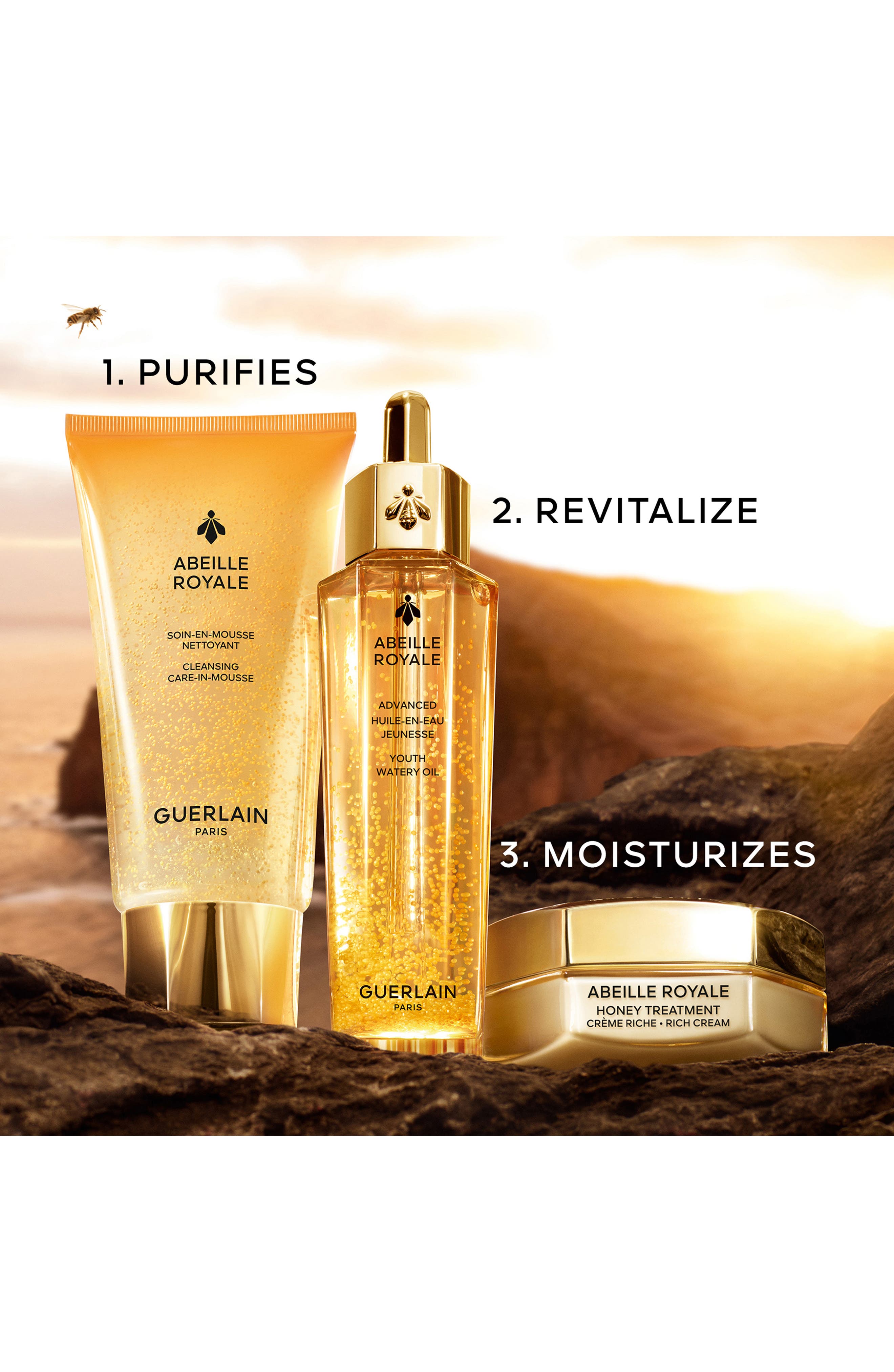 Abeille Royale Gel-To-Foam Cleanser (Women) | Nordstrom