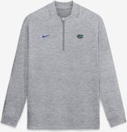 Nike Men's Nike  Gray Florida Gators Par Raglan Tri-Blend Therma-FIT Half-Zip Pullover