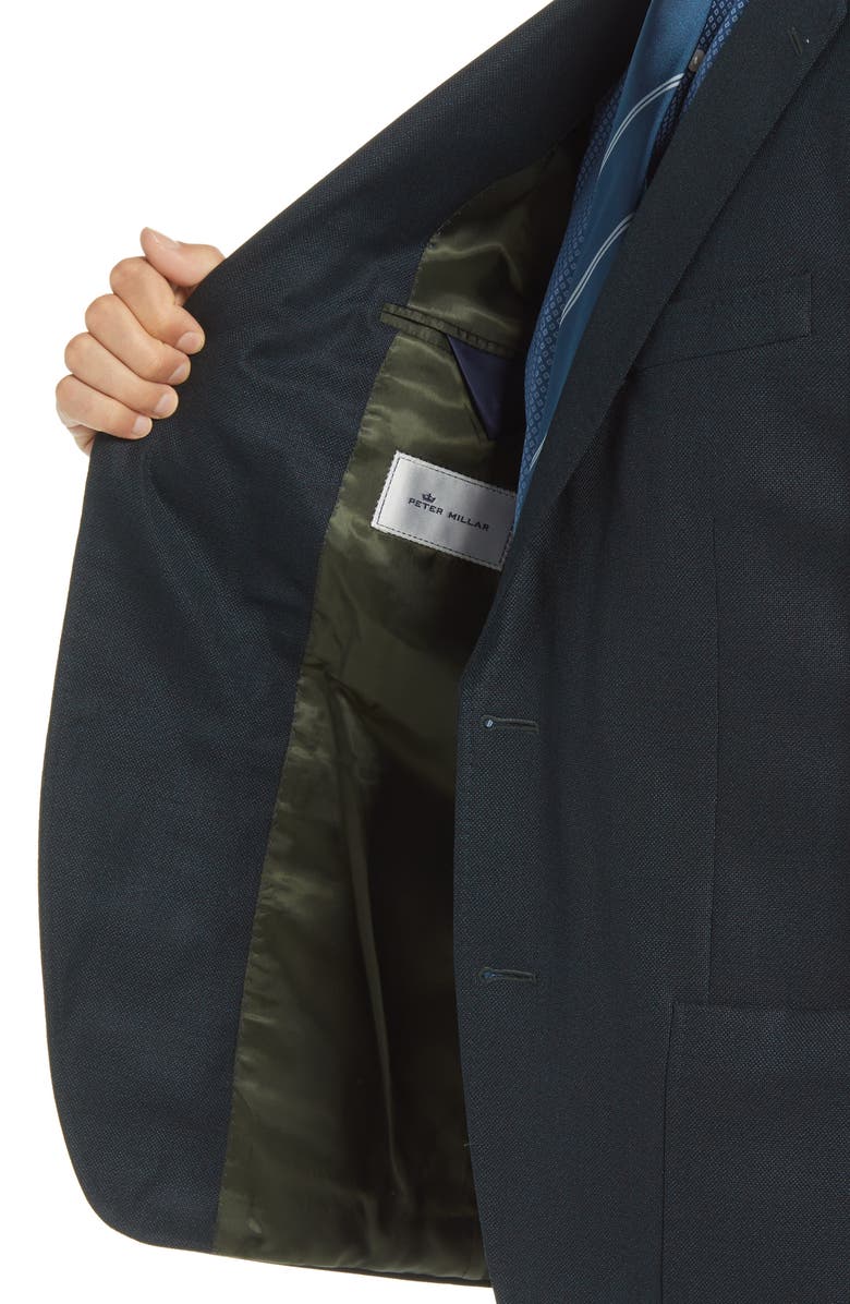 Peter Millar Classic Fit Stretch Wool Blazer, Alternate, color,
