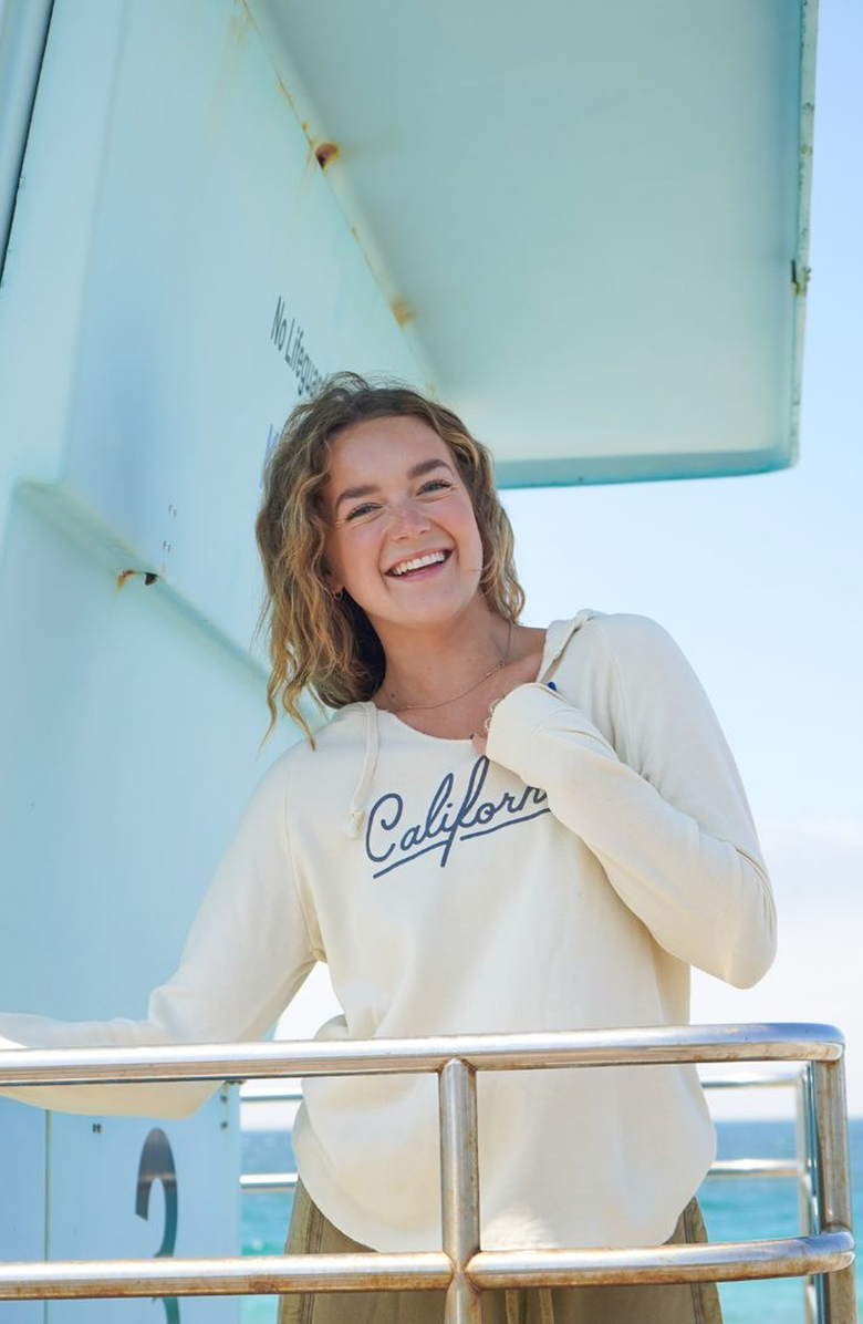 Everyday California Dylan Hoodie, Alternate, color, Pacific