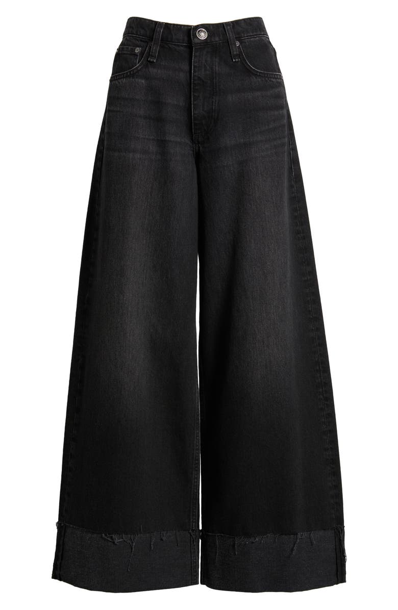 rag & bone Sofie Cuffed High Waist Wide Leg Jeans, Alternate, color,