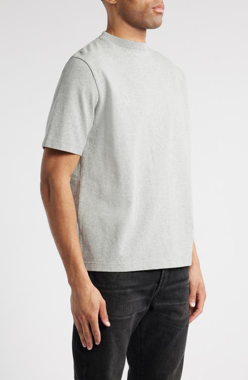 Edwin Oversize Heavyweight Cotton T-shirt In Grey
