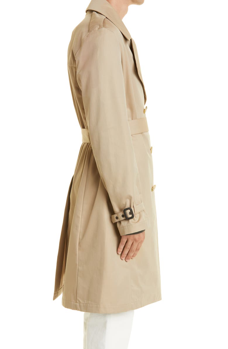 Mackintosh Macintosh St. Andrews Double Breasted Trench Coat, Alternate, color,