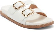 TOP MODA Sailor Double Strap Slide Sandal