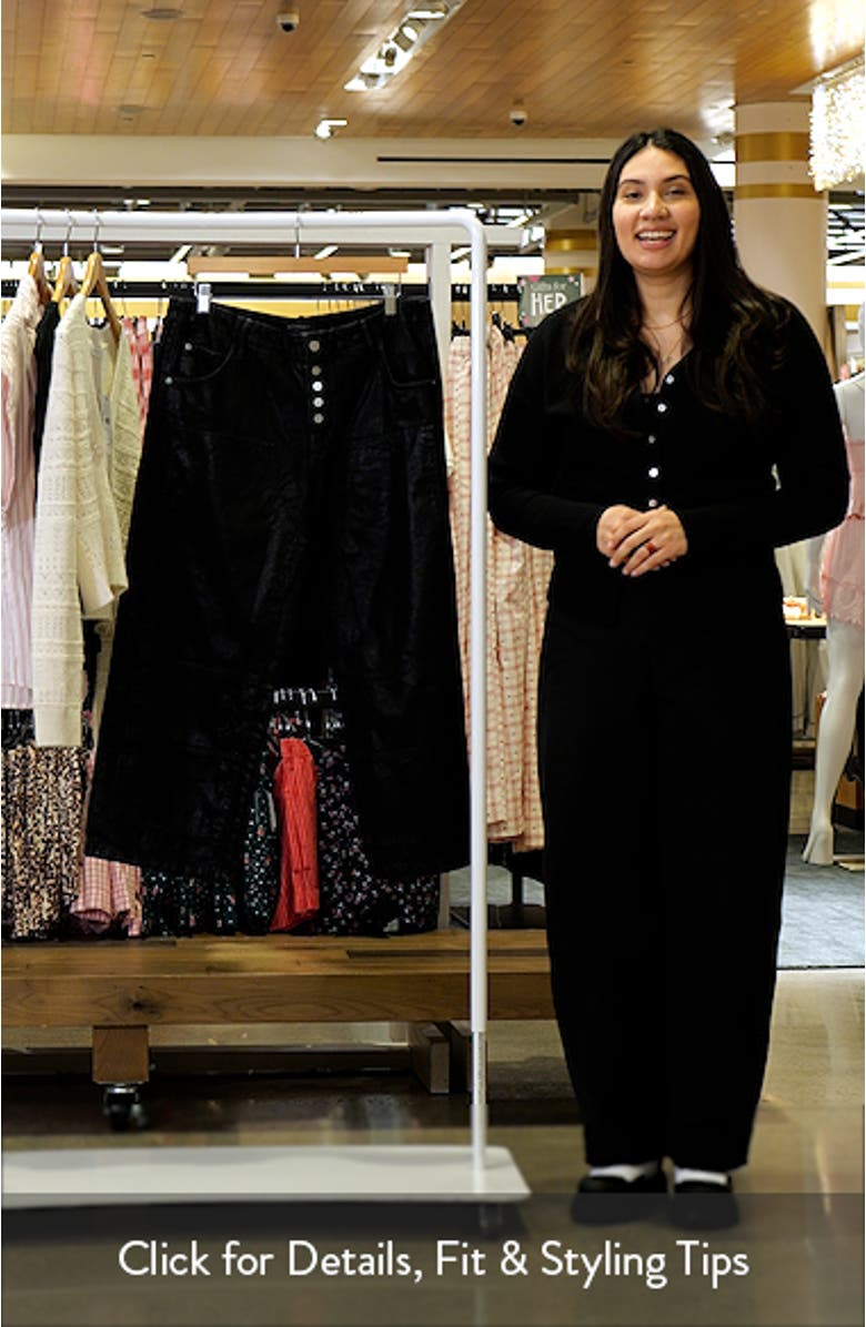 Tay Wide Leg Carpenter Jeans, sales video thumbnail