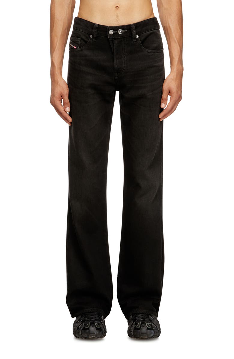 DIESEL<sup>®</sup> 1998 D-Buck Bootcut Jeans, Main, color, Black Denim