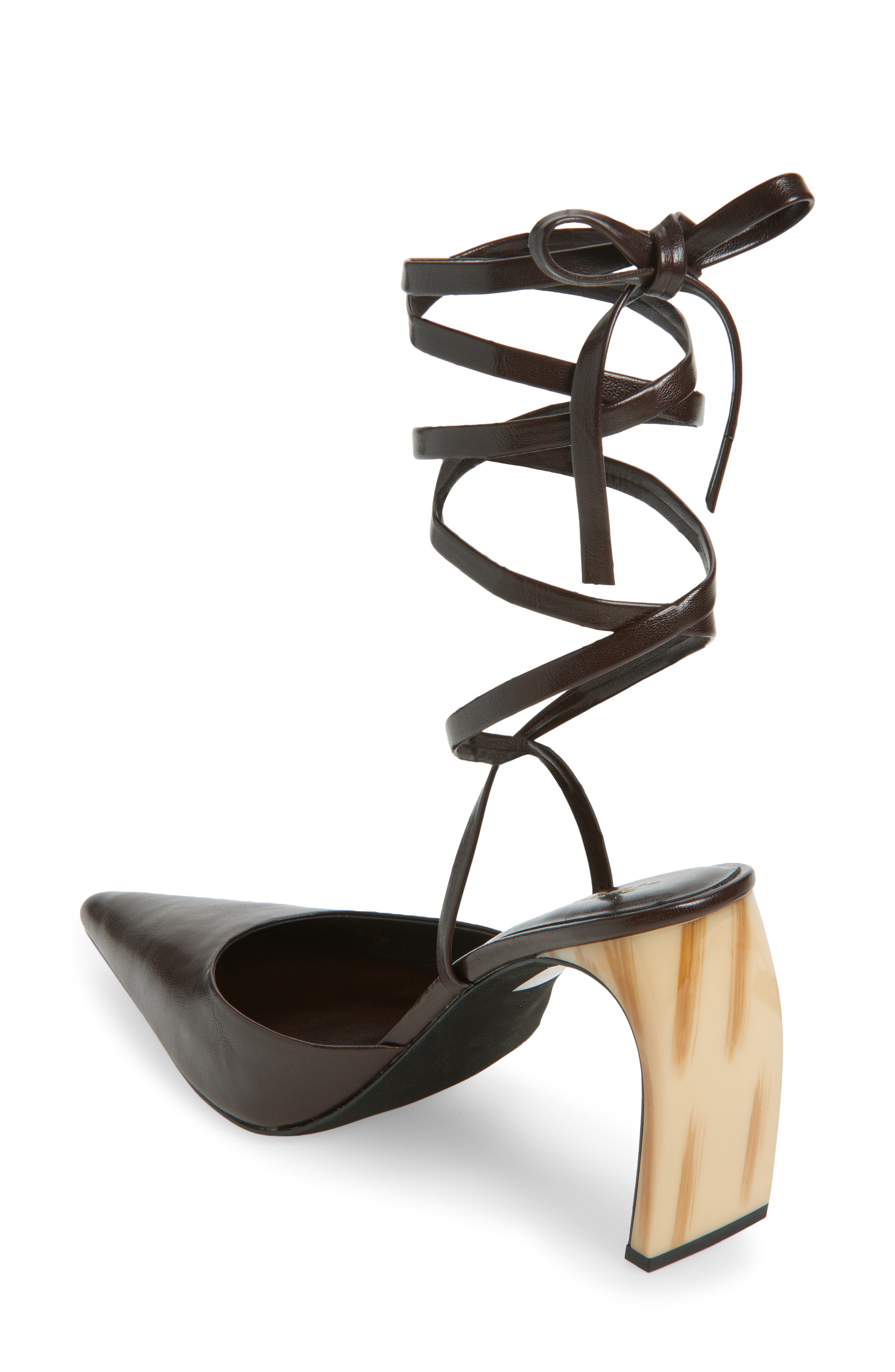 Accural Ankle Wrap Pointed Toe Pump - image 4