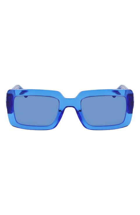 53mm Rectangular Sunglasses