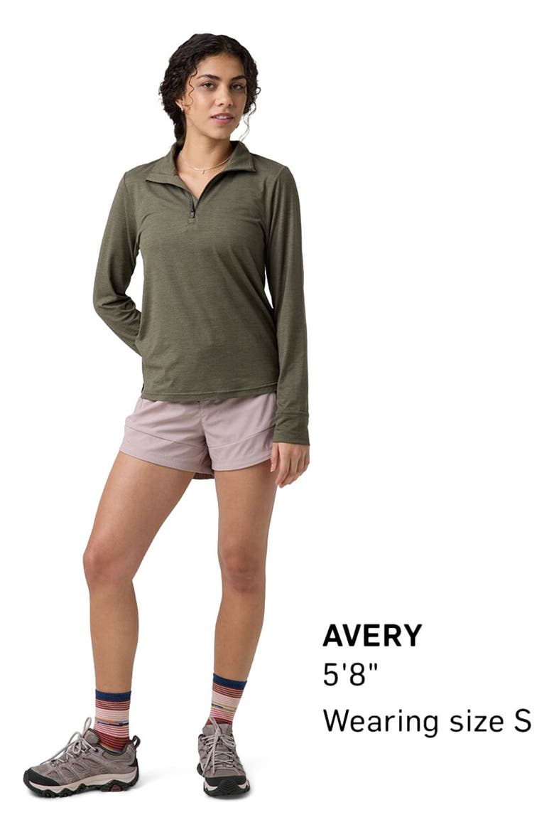 Destination 1/4-Zip Pullover - Women's, Alternate, color, Kalamata