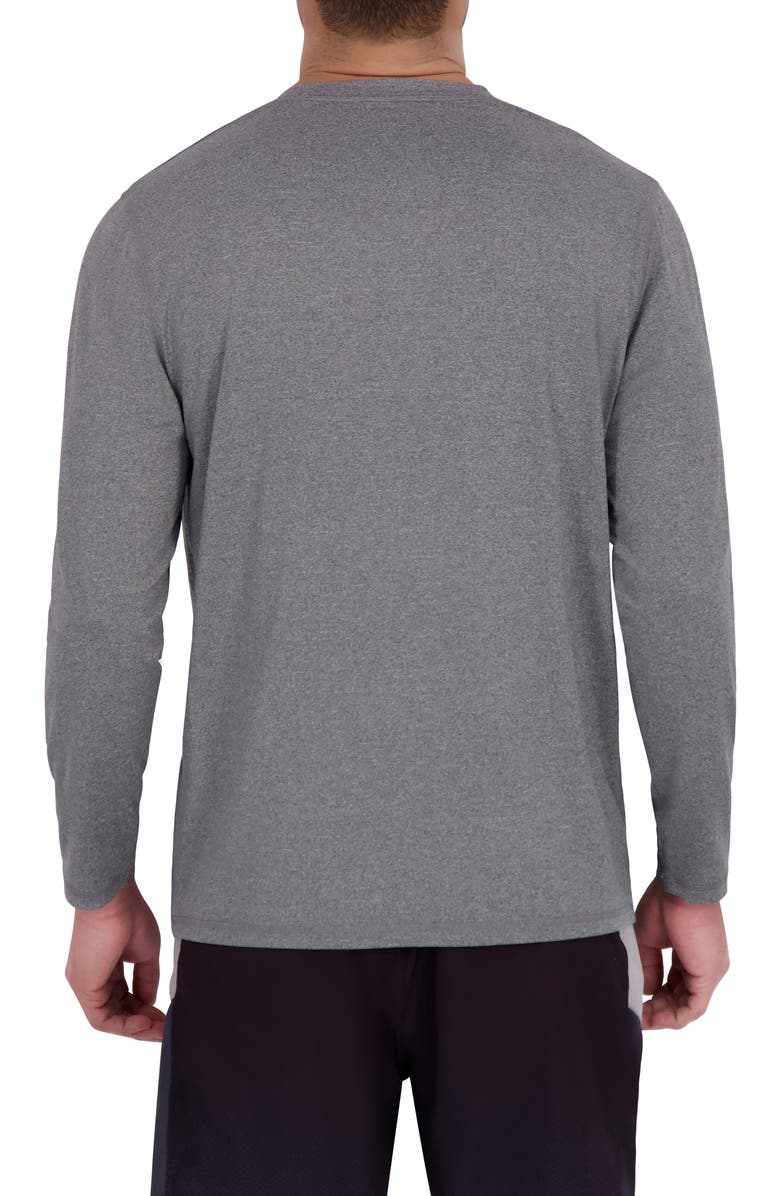 Spyder Drop Needle Rashguard, Alternate, color, Ebony