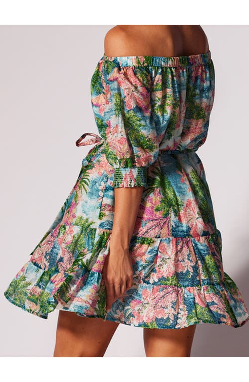 Tori Richard Point Of View Scarlett Dress In Multi