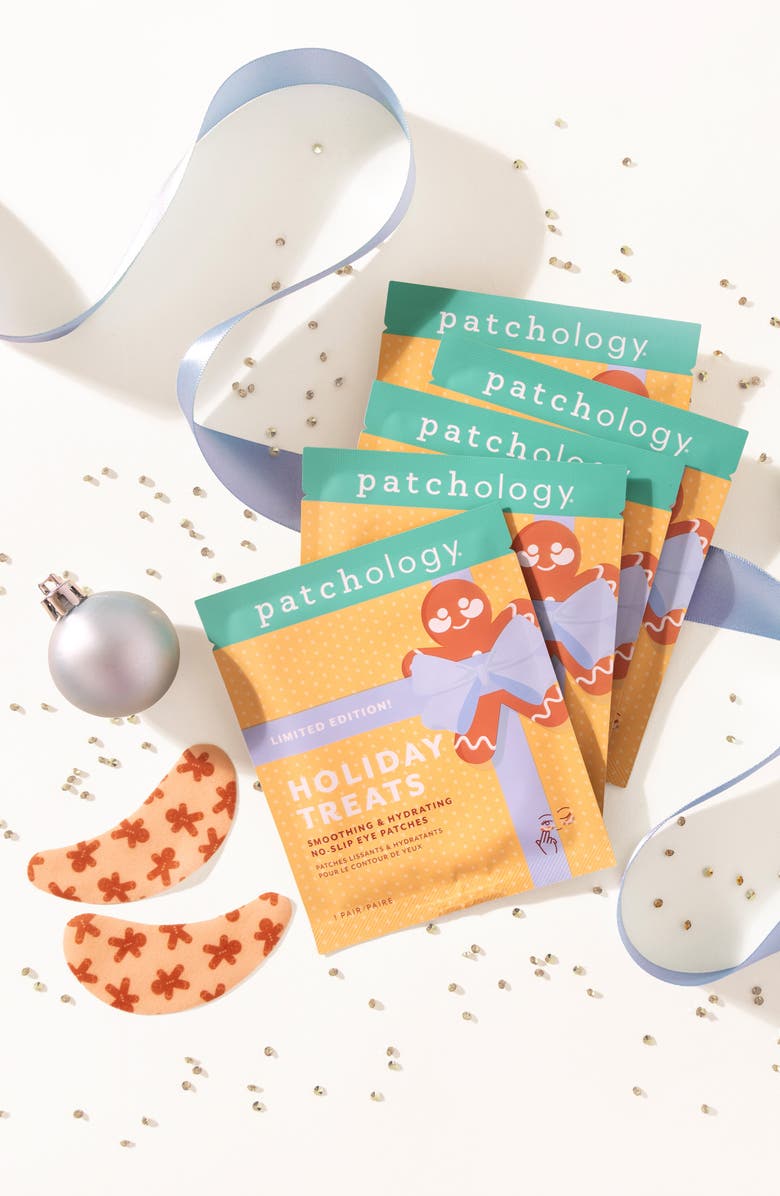 Patchology Holiday Treats Smoothing & Hydrating No-Slip Eye Patches, Alternate, color,