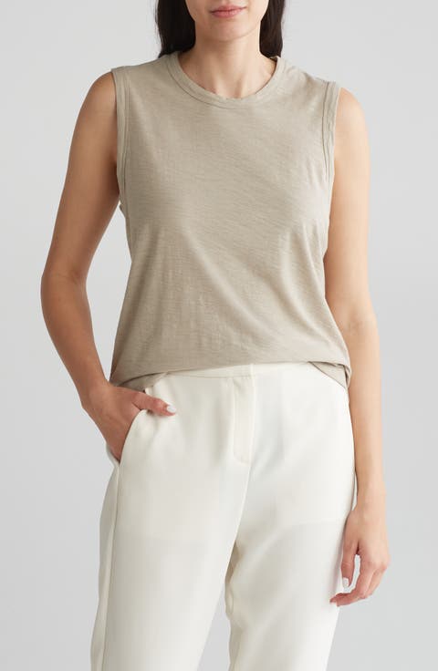Slub Cotton Muscle Tank
