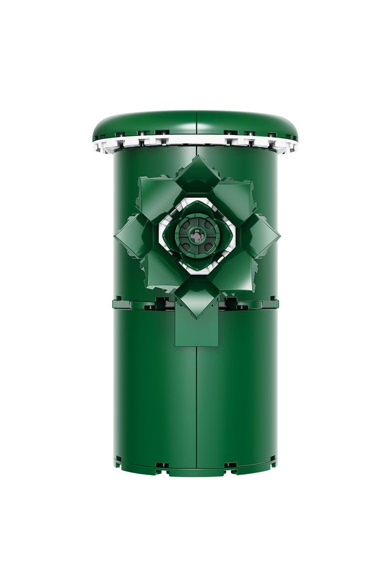 Bricktanicals Floral Deco Vase Building Set, Alternate, color, Green