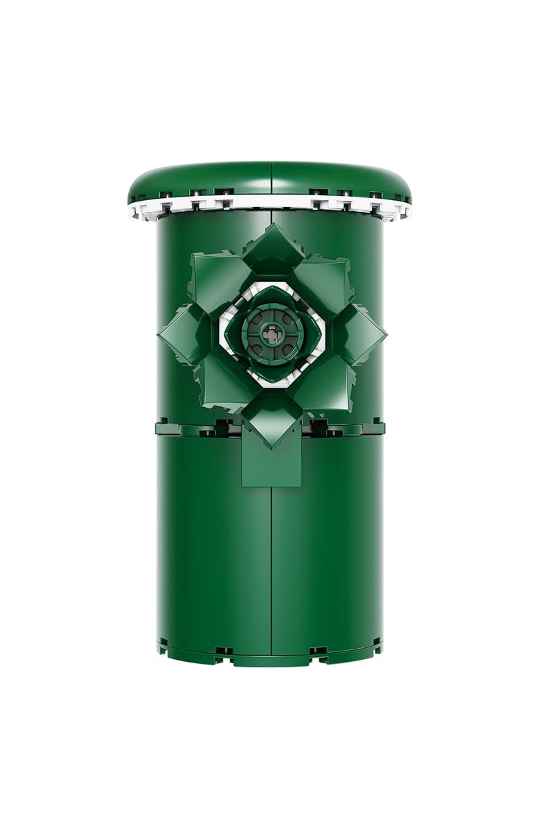 Brickcraft Bricktanicals Floral Deco Vase Building Set, Alternate, color, Green