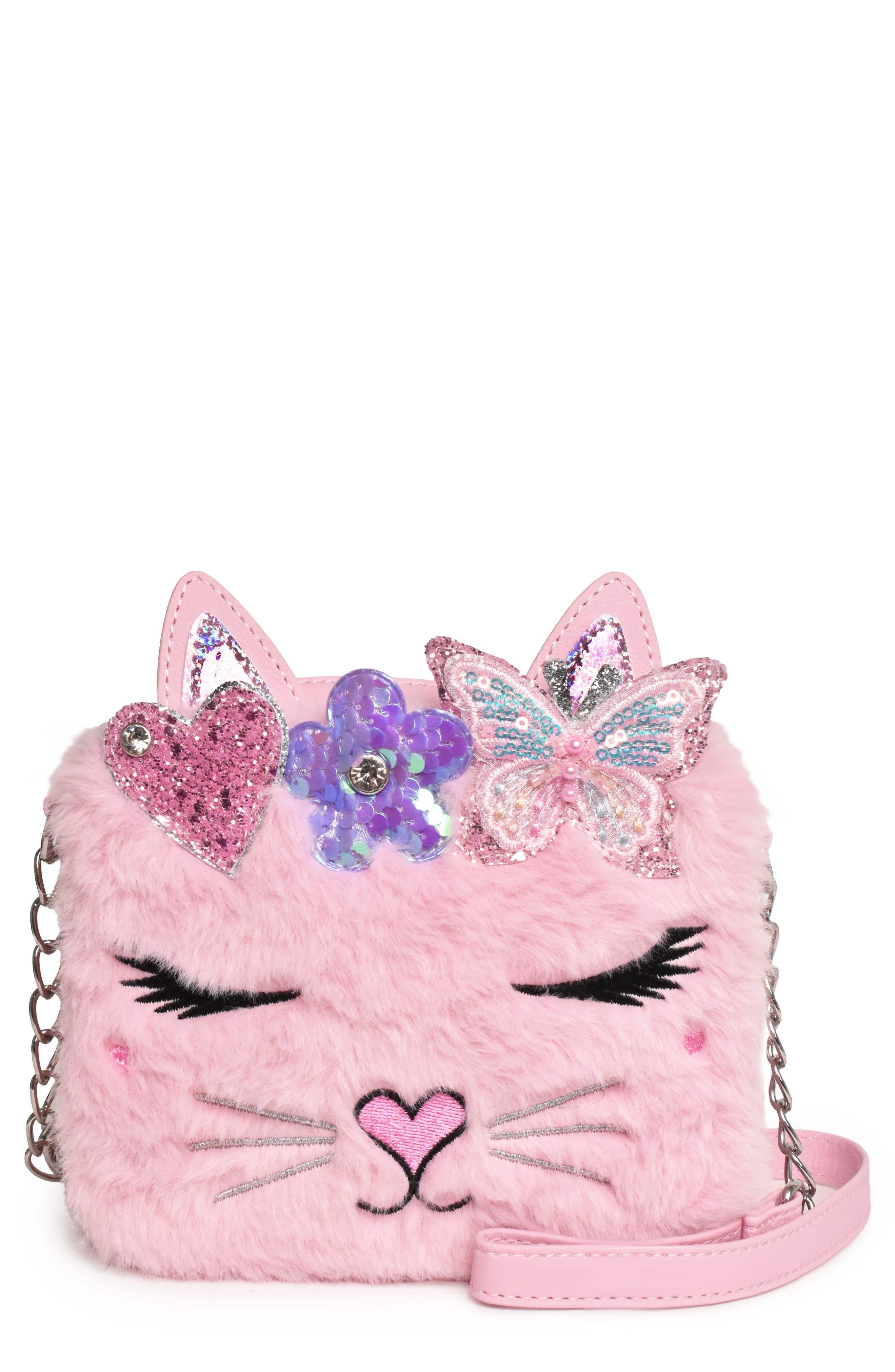 Kids' Bella Faux Fur Crossbody Bag