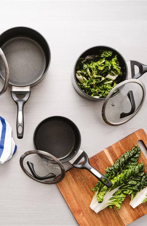 Cuisine::pro ® Id3® Saucepan With Lid 2.1qt In Black