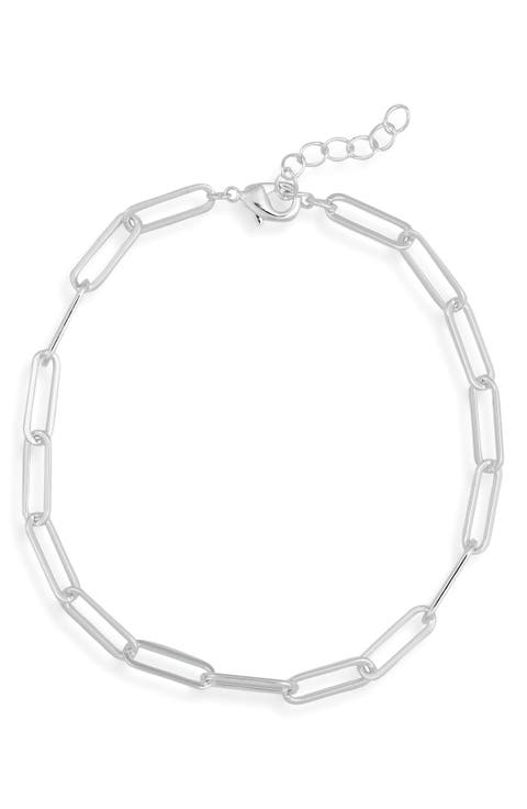 CZ Chain Anklet