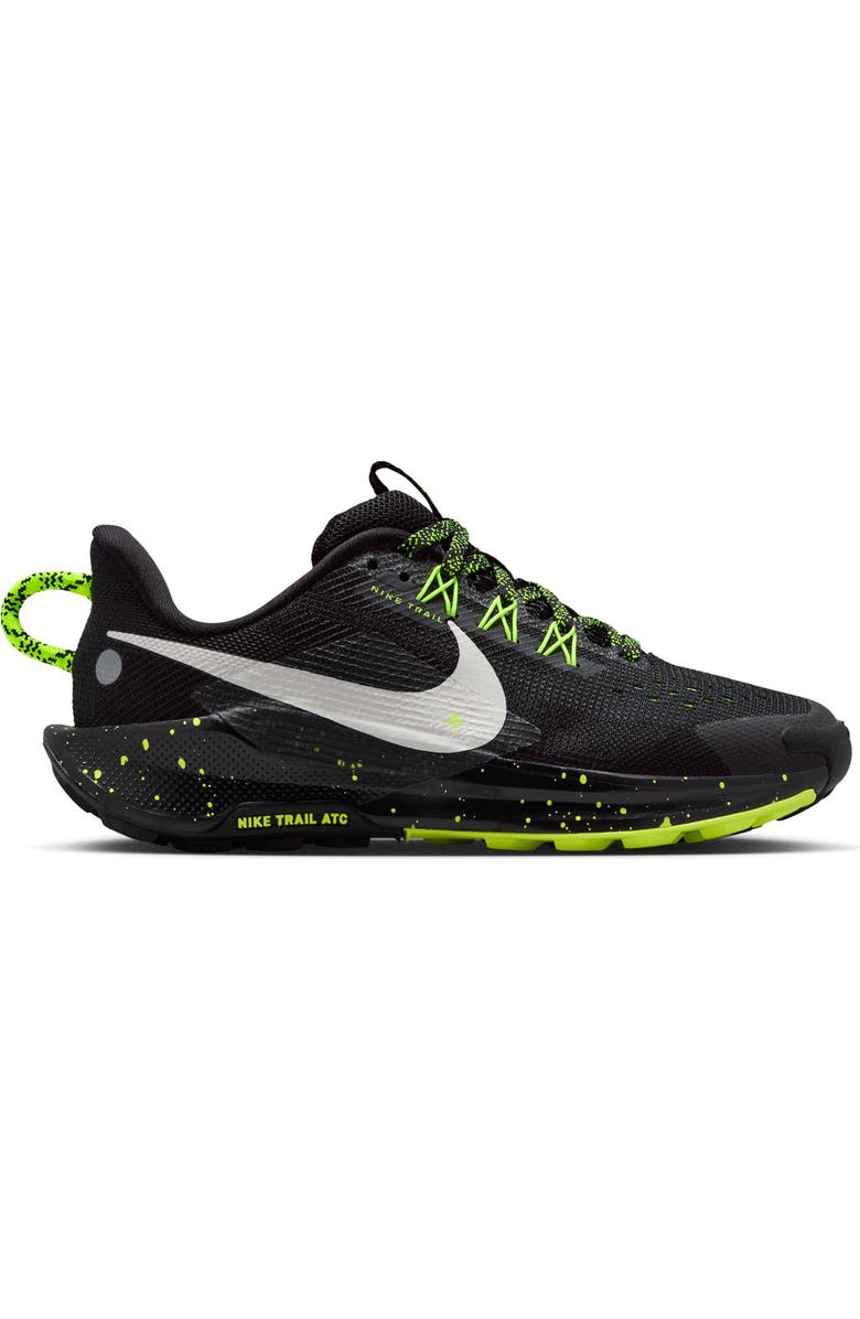 Nike Kids' Pegasus Trail 5 Trail Running Shoe, Alternate, color, Black/ Phantom