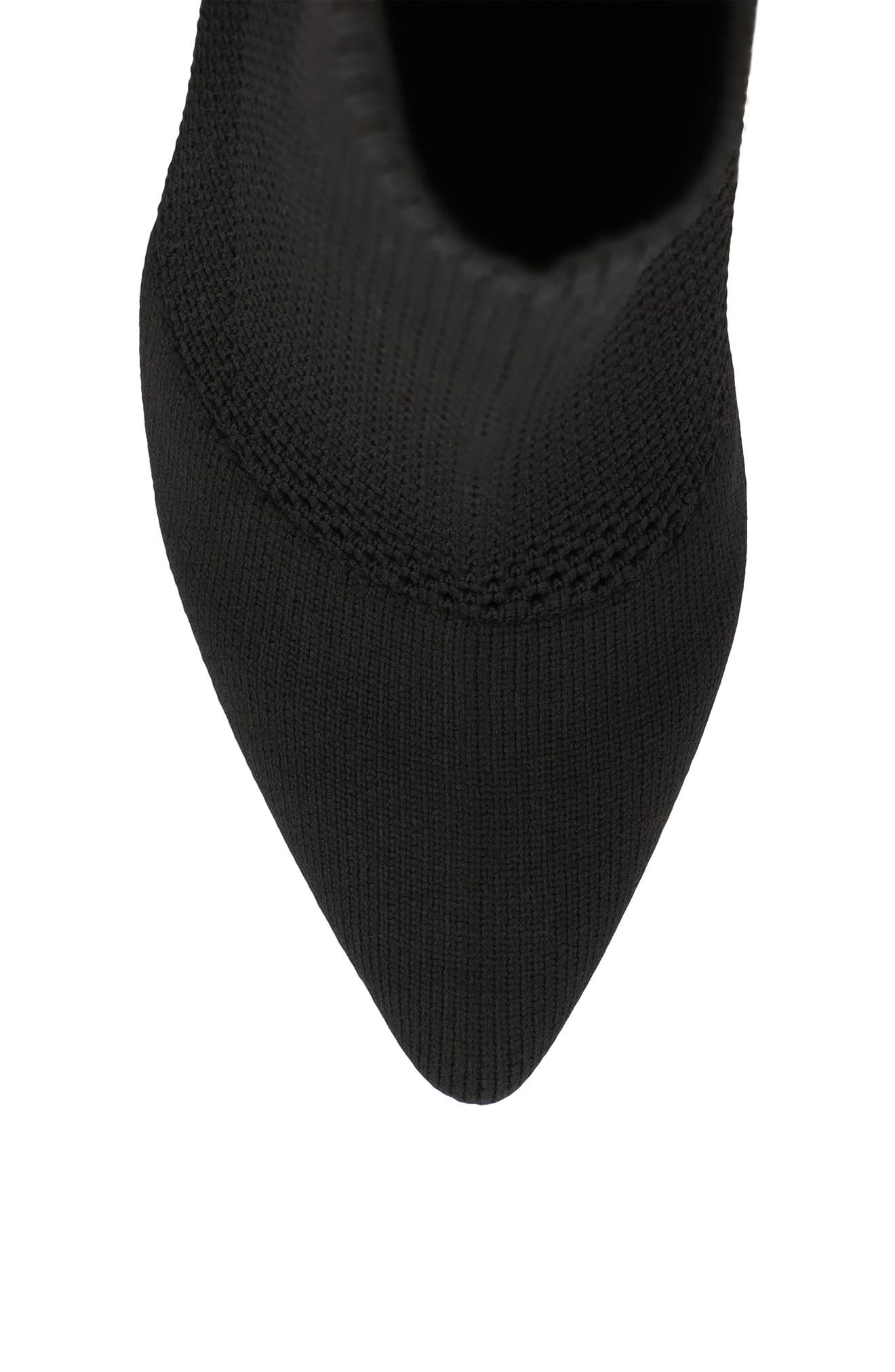 MIA Pamilla Knit Bootie, Alternate, color, Black