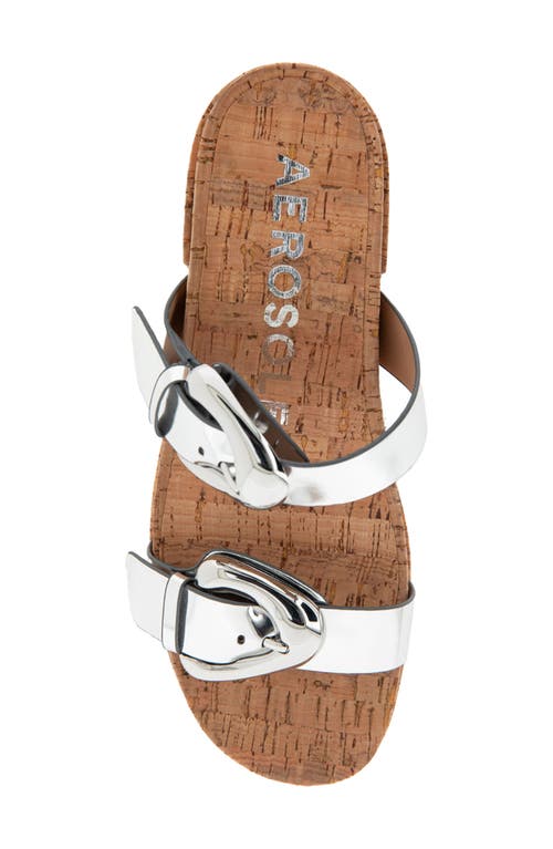 AEROSOLES AEROSOLES CHANCE PLATFORM SLIDE SANDAL