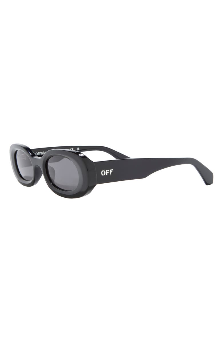 Off-White Amalfi 49mm Oval Sunglasses, Alternate, color,