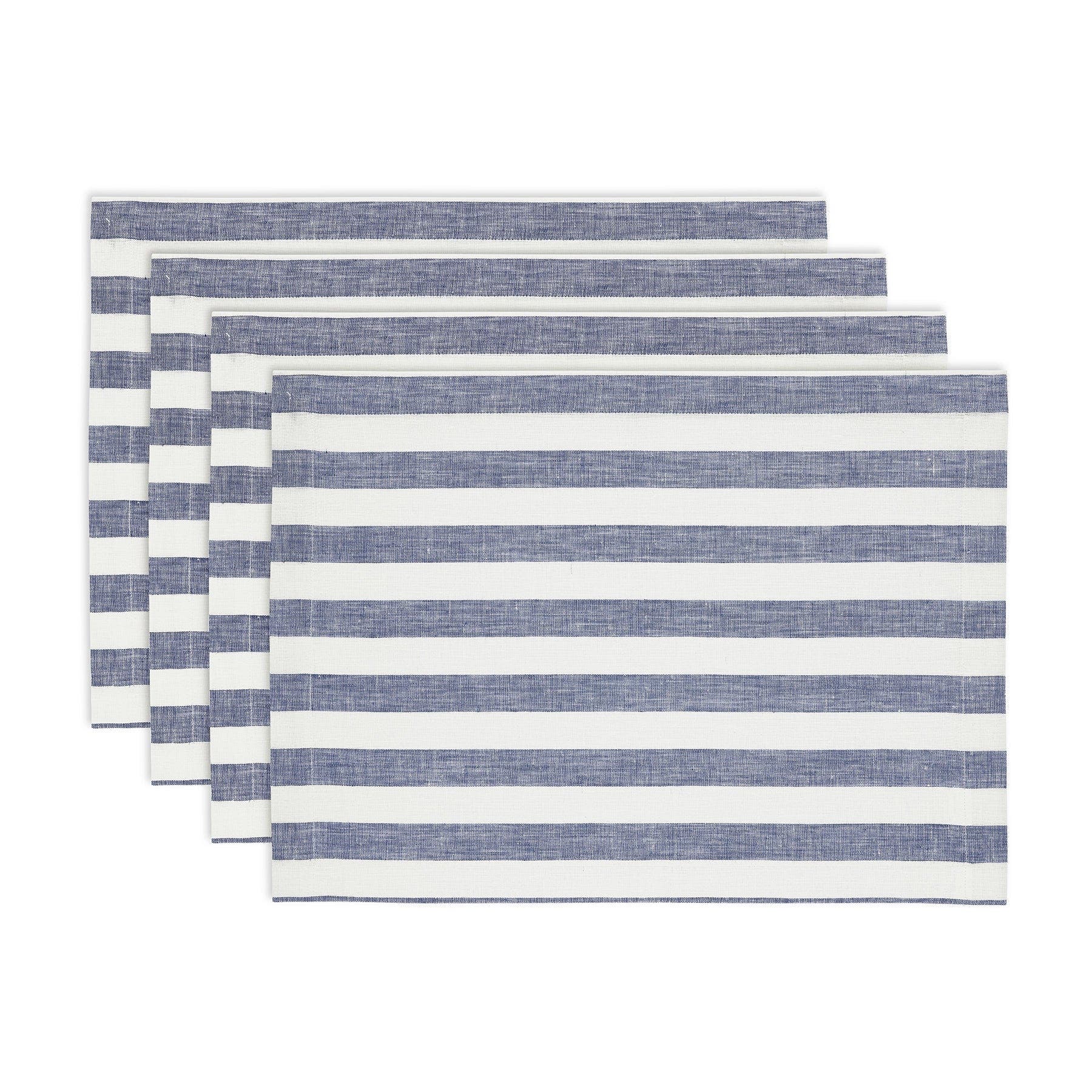 Navy and White