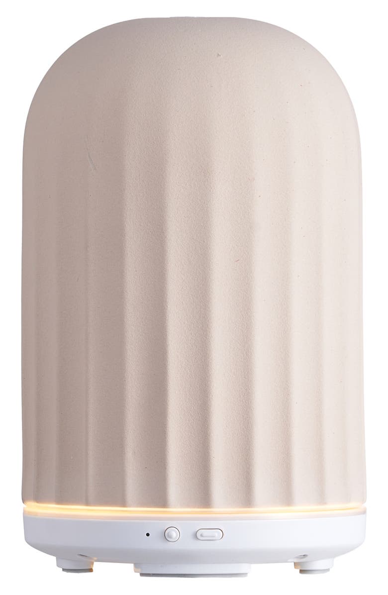 SERENE HOUSE Ingrid Beige Ceramic Ultrasonic Diffuser, Alternate, color, Beige