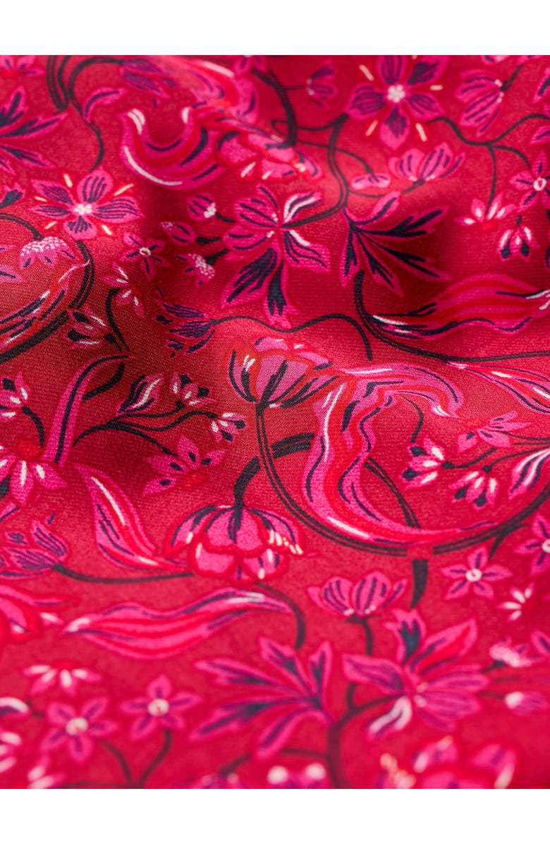 Seasalt Cornwall Starry Night Satin Empire Waist Dress, Alternate, color, 