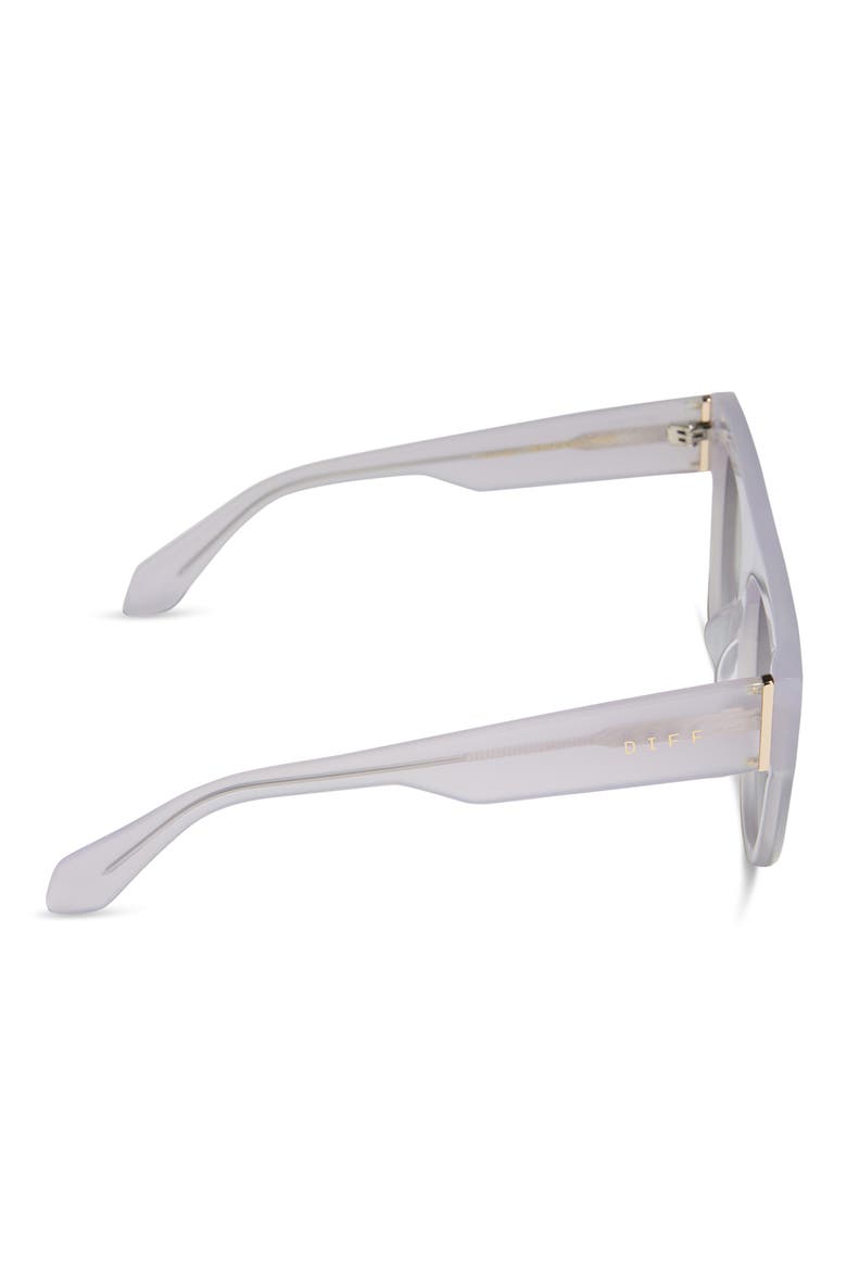 Georgie 58mm Gradient Shield Sunglasses, Alternate, color, THISTLE / GREY GRADIENT