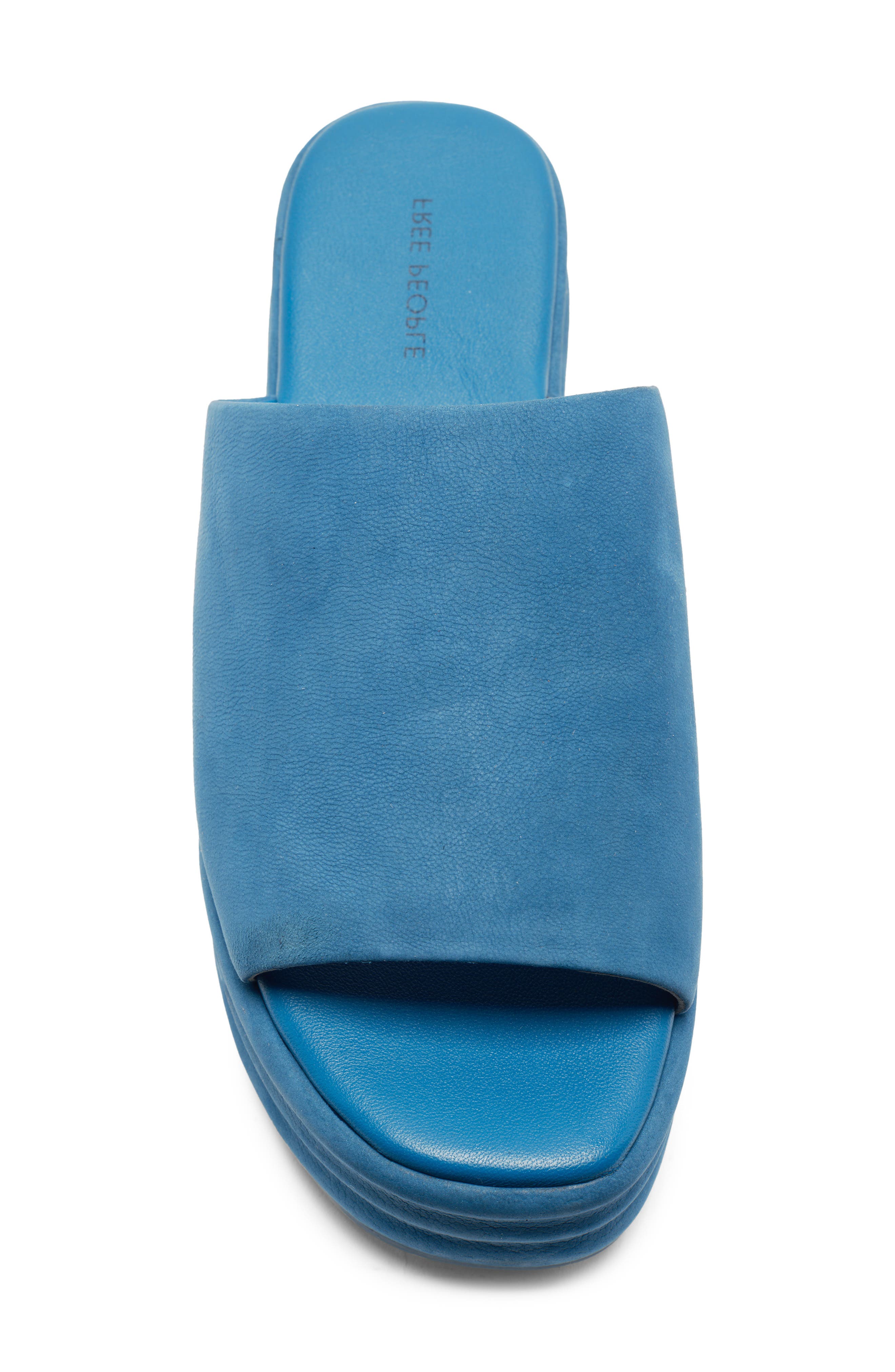 Harbor Platform Sandal, Alternate, color, EMERALD TIDE