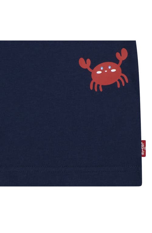 LEVI'S® LEVI'S® KIDS' COASTAL CRITTERS GRAPHIC T-SHIRT & SHORTS SET
