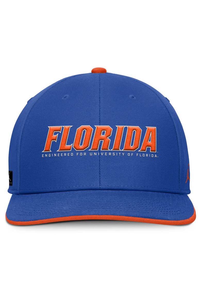 Men's Jordan Brand Royal Florida Gators 2025 On-Field Pro Performance Adjustable Hat, Alternate, color, Royal
