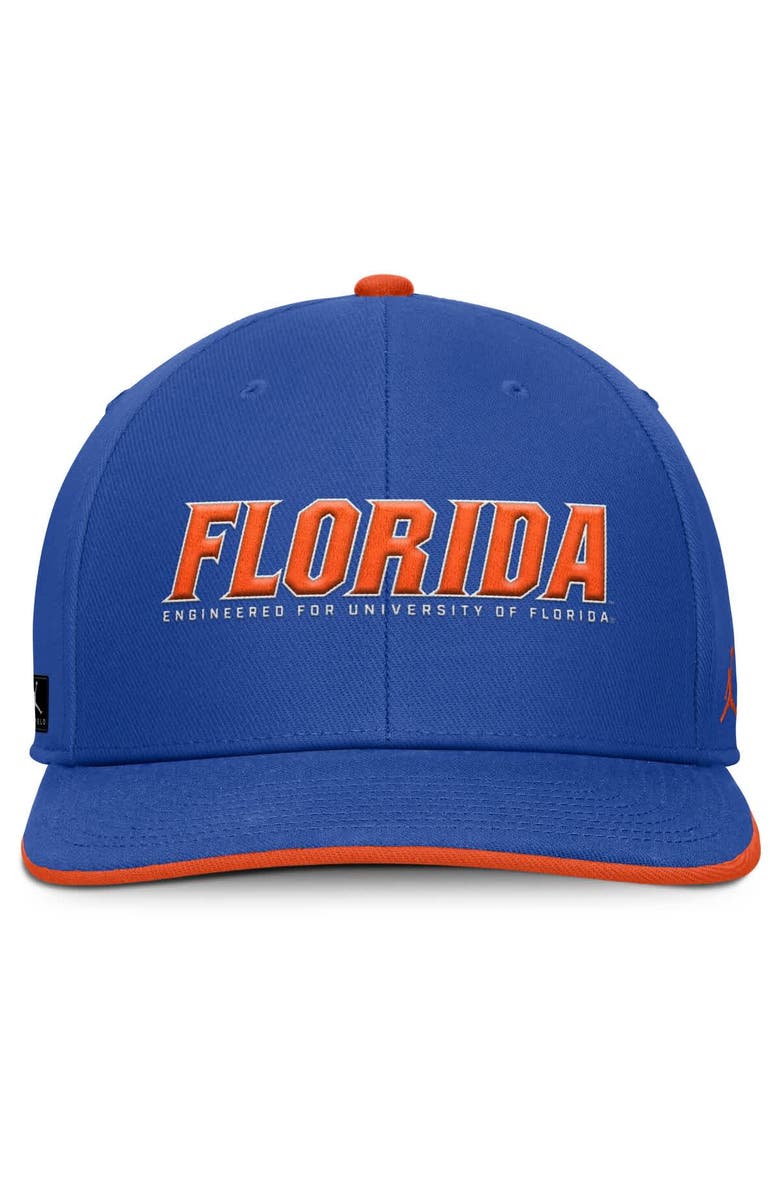Jordan Brand Men's Jordan Brand Royal Florida Gators 2025 On-Field Pro Performance Adjustable Hat, Alternate, color, Royal