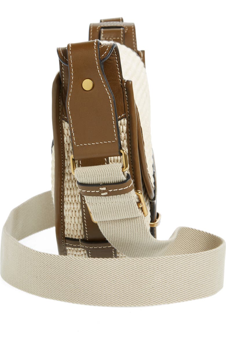 Isabel Marant Botsy Woven Raffia Crossbody Bag, Alternate, color,
