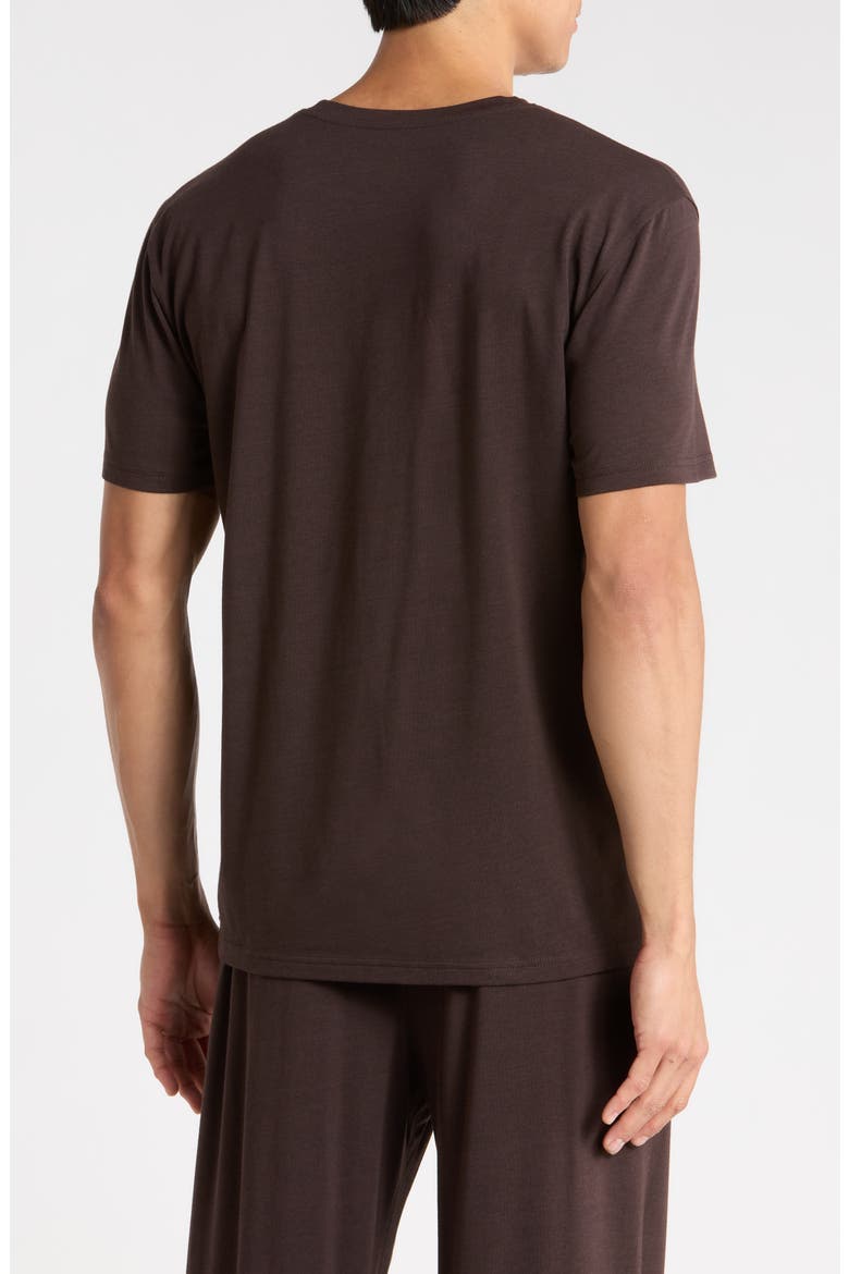 Ultimate Comfort Sleep T-Shirt, Alternate, color, CHOCOLATE
