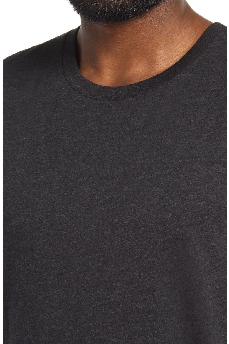 The Triumph Sleeveless T-Shirt, Alternate, color, BLACK HEATHER/HEATHER