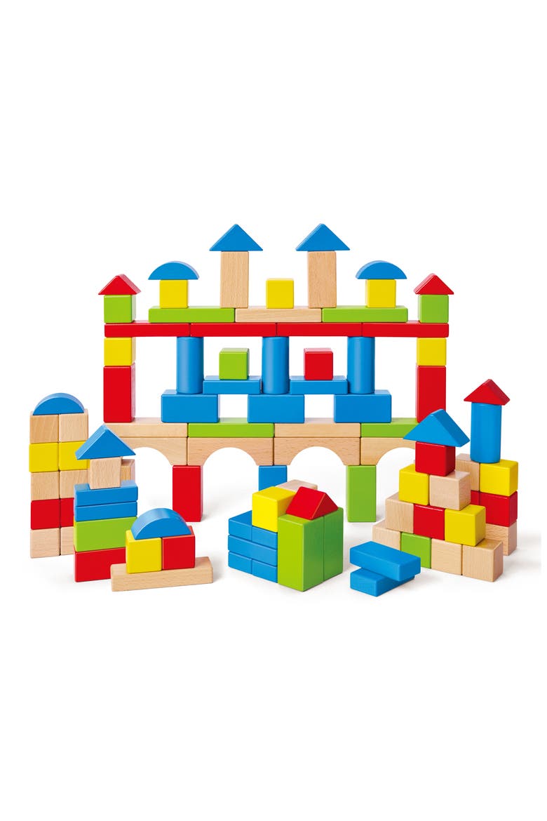 Build Up & Away 100-Piece Blocks, Main, color, MULTIPLECOLOR