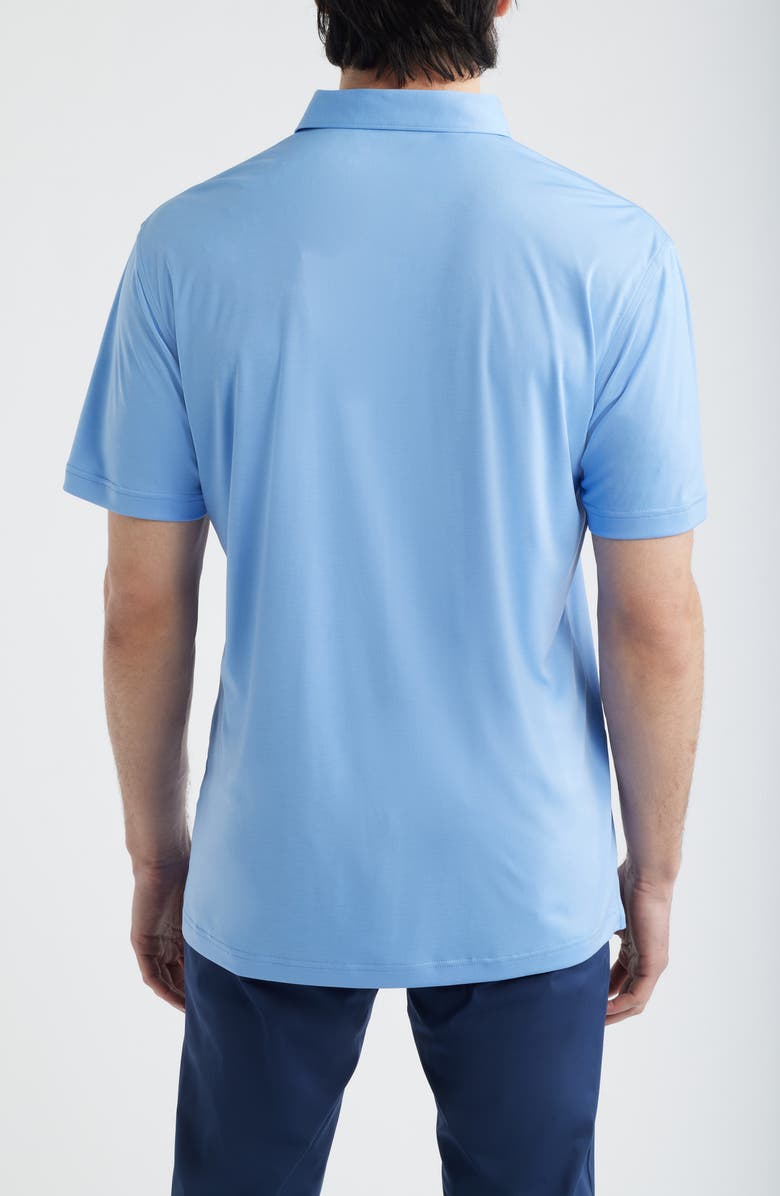 Peter Millar Featherweight Performance Polo, Alternate, color, Bluebird