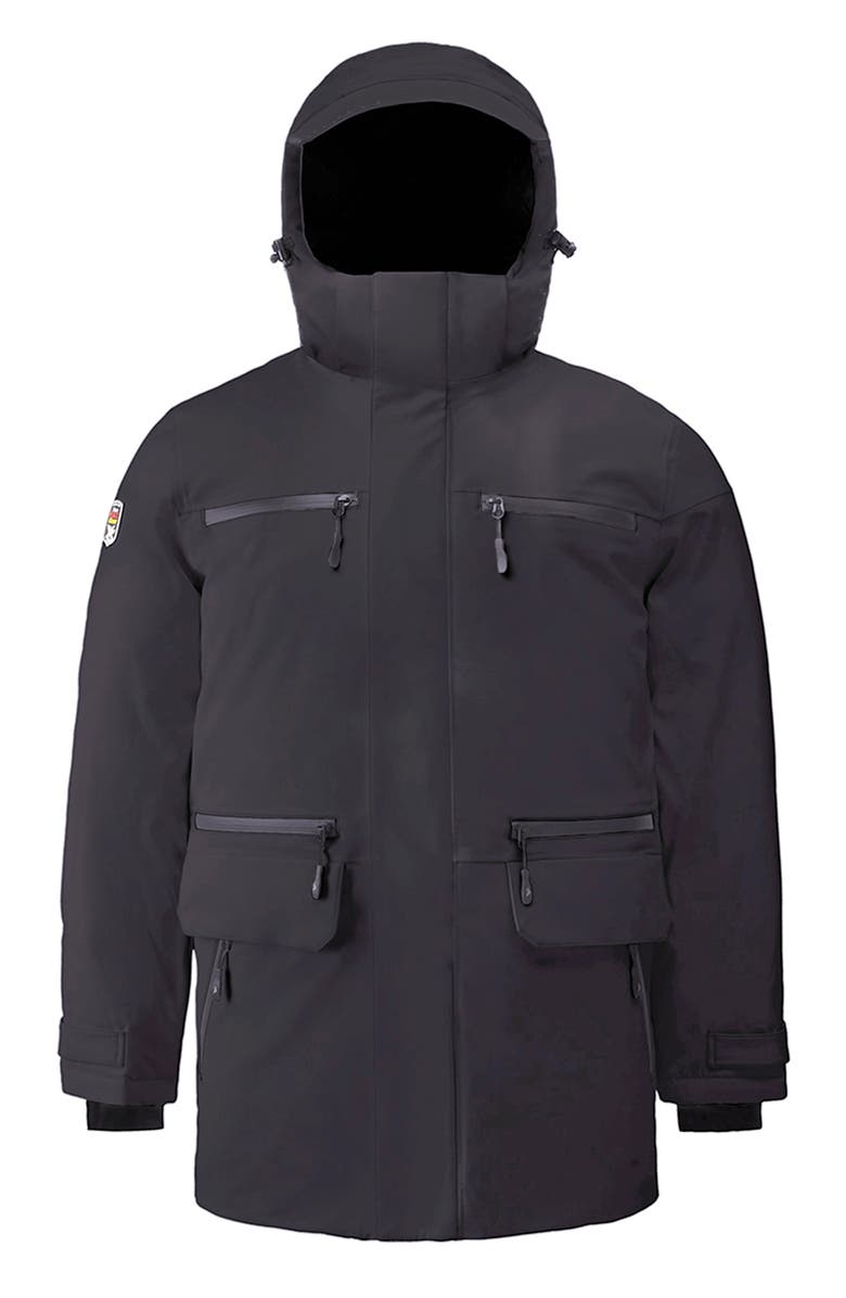 Triple F.A.T. Goose Staden Men's Down Parka, Alternate, color, Black