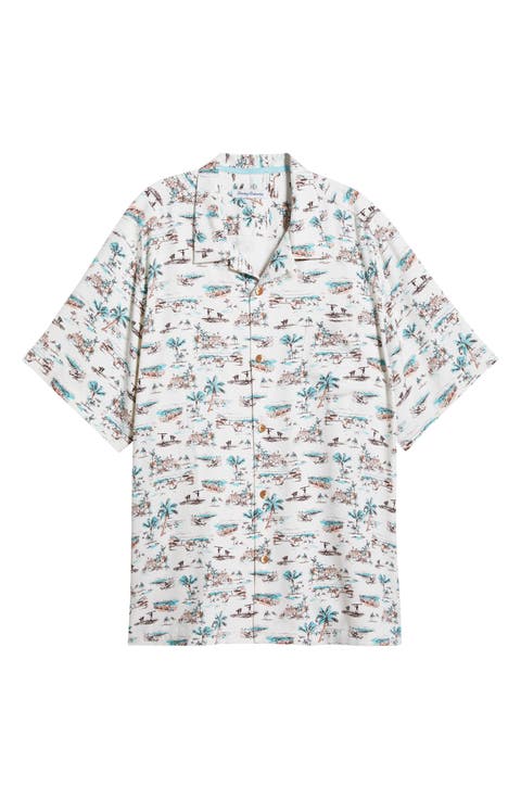 Casablanco Silk Camp Shirt
