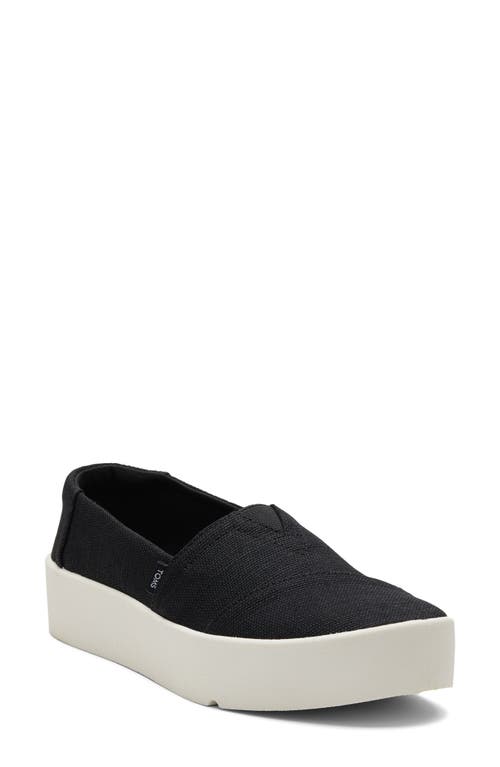 TOMS TOMS VERONA PLATFORM SLIP-ON SNEAKER