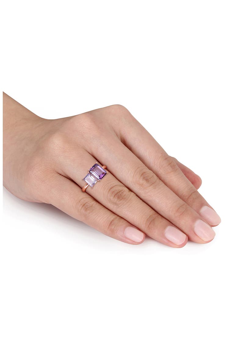 Octagon Amethyst Ring, Alternate, color, PURPLE