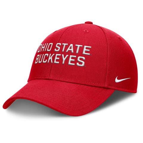 Men's Nike  Scarlet Ohio State Buckeyes Rise Practice Adjustable Hat