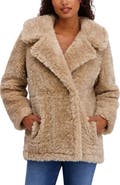 Kensie Faux Shearling Coat