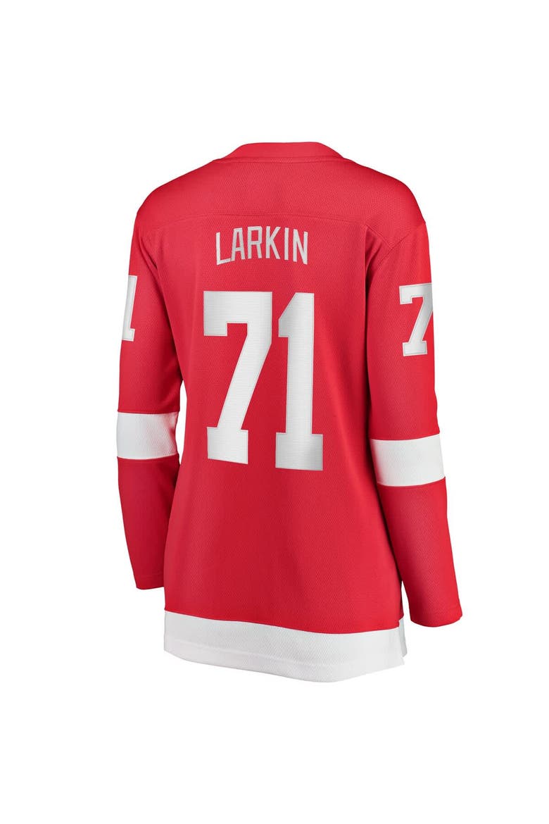 Women's Fanatics Dylan Larkin Red Detroit Red Wings Home Breakaway Jersey, Alternate, color, Red