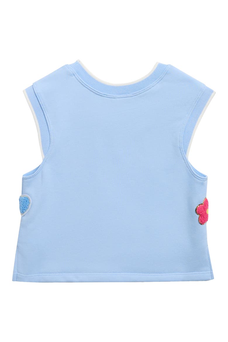 Kids' Terry Americana Sleeveless Top, Alternate, color, BLUE