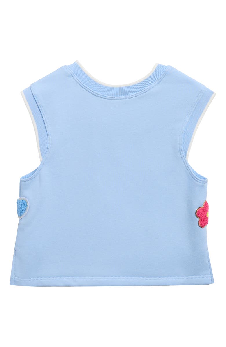 Truly Me Kids' Terry Americana Sleeveless Top, Alternate, color, Blue