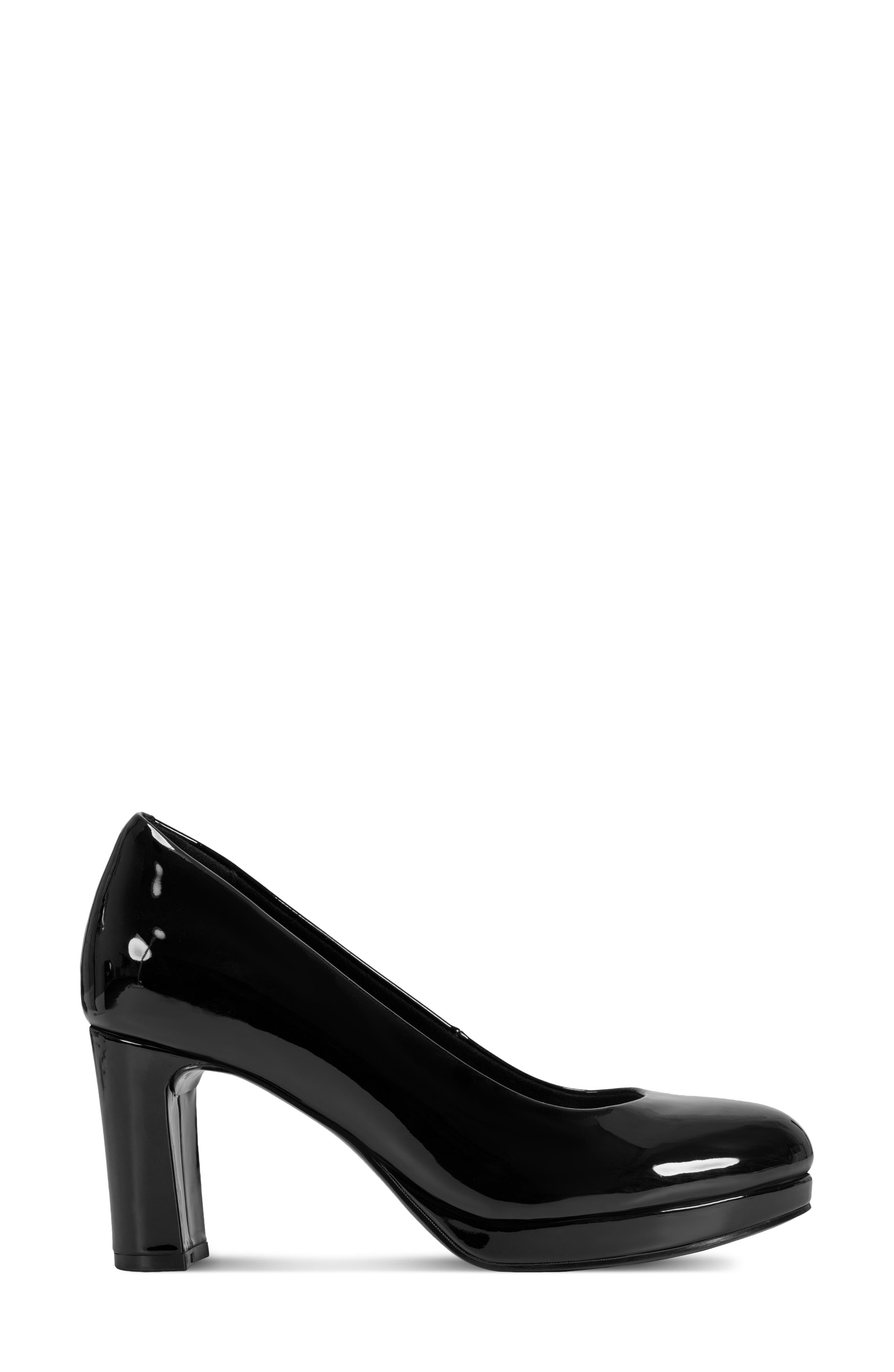 Rockport Carmen Platform Pump, Alternate, color, Black
